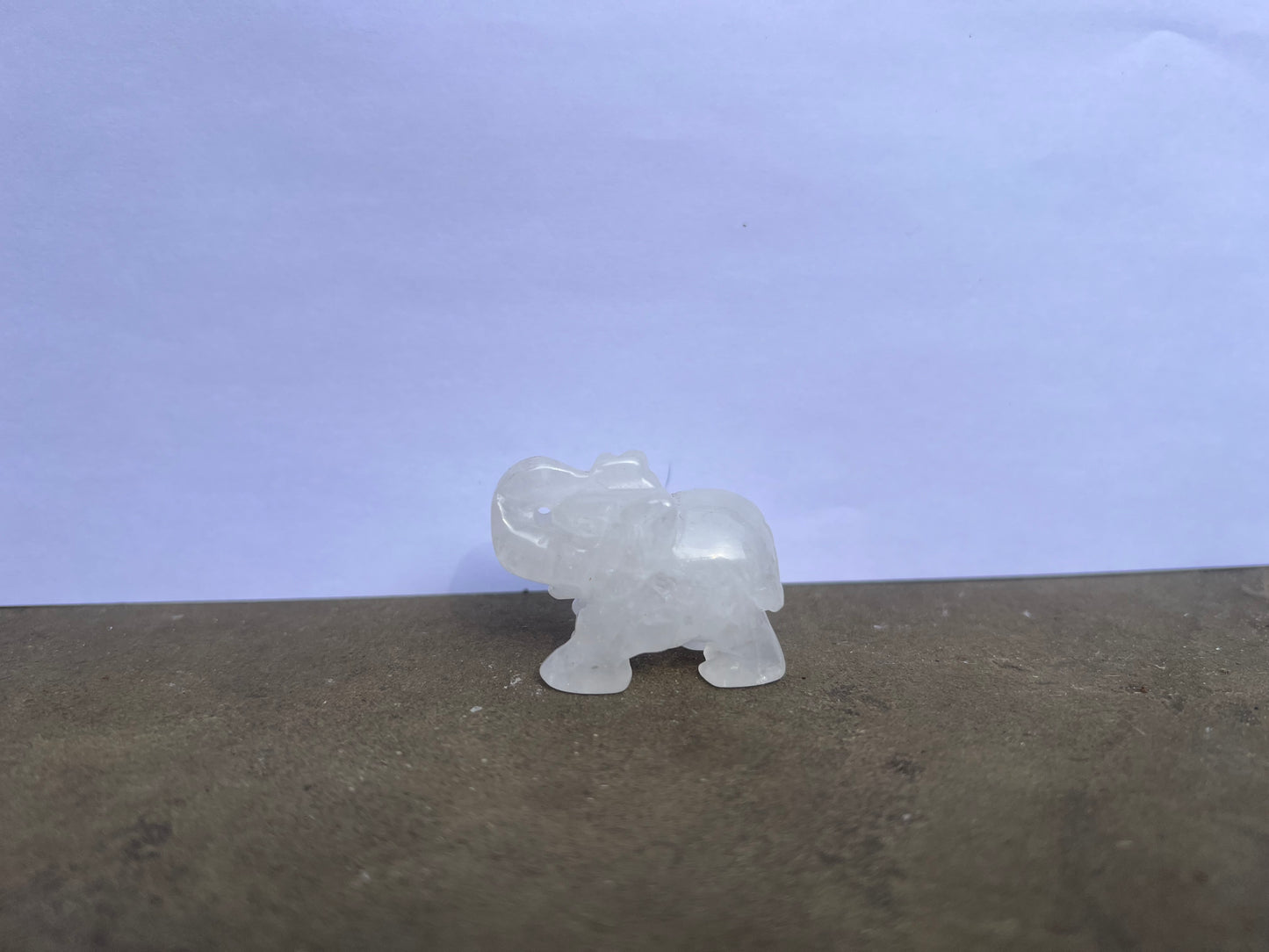 Clear Quartz Elephant image 2