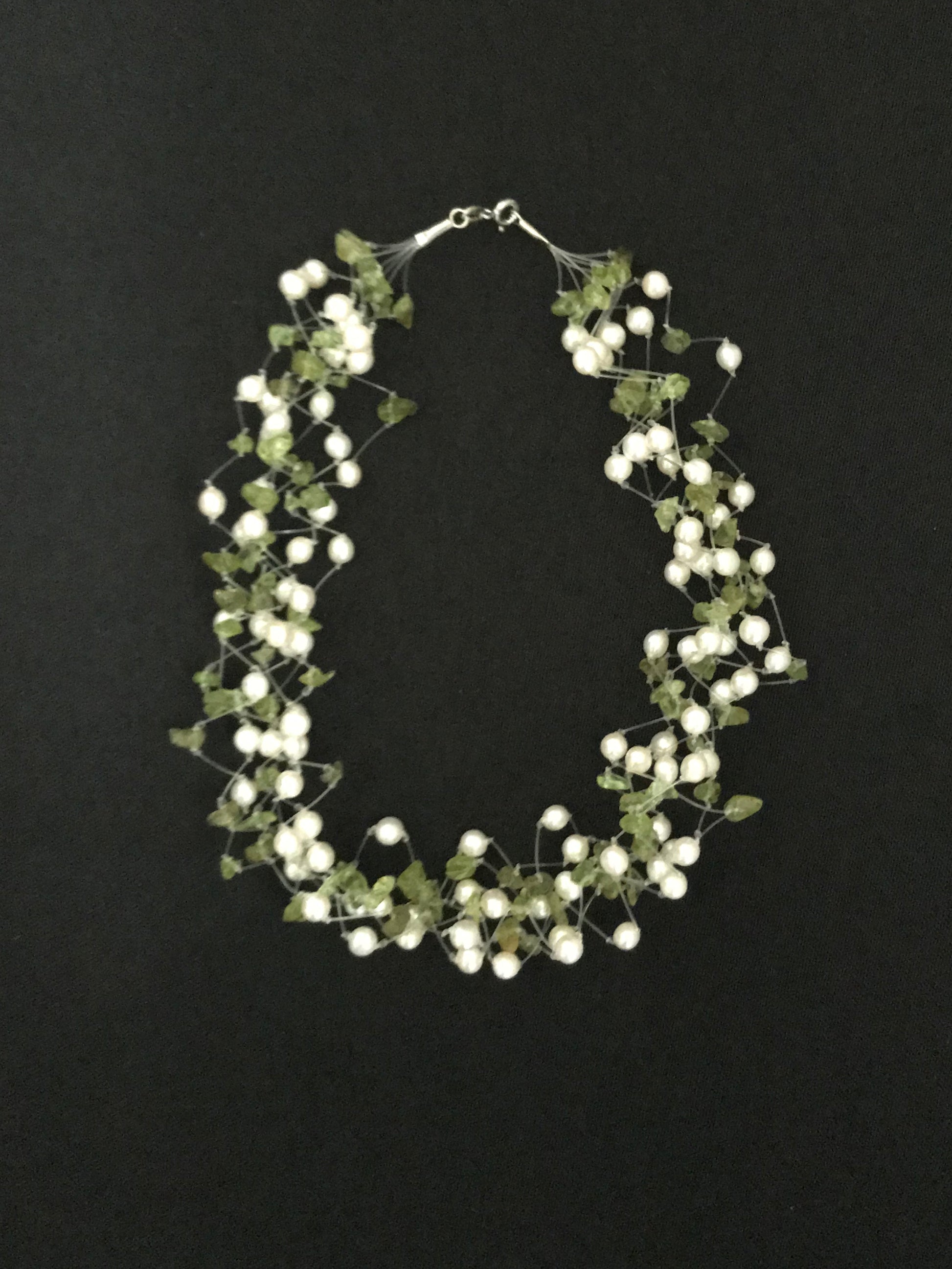 Pearl and Gemstone Necklace image 3