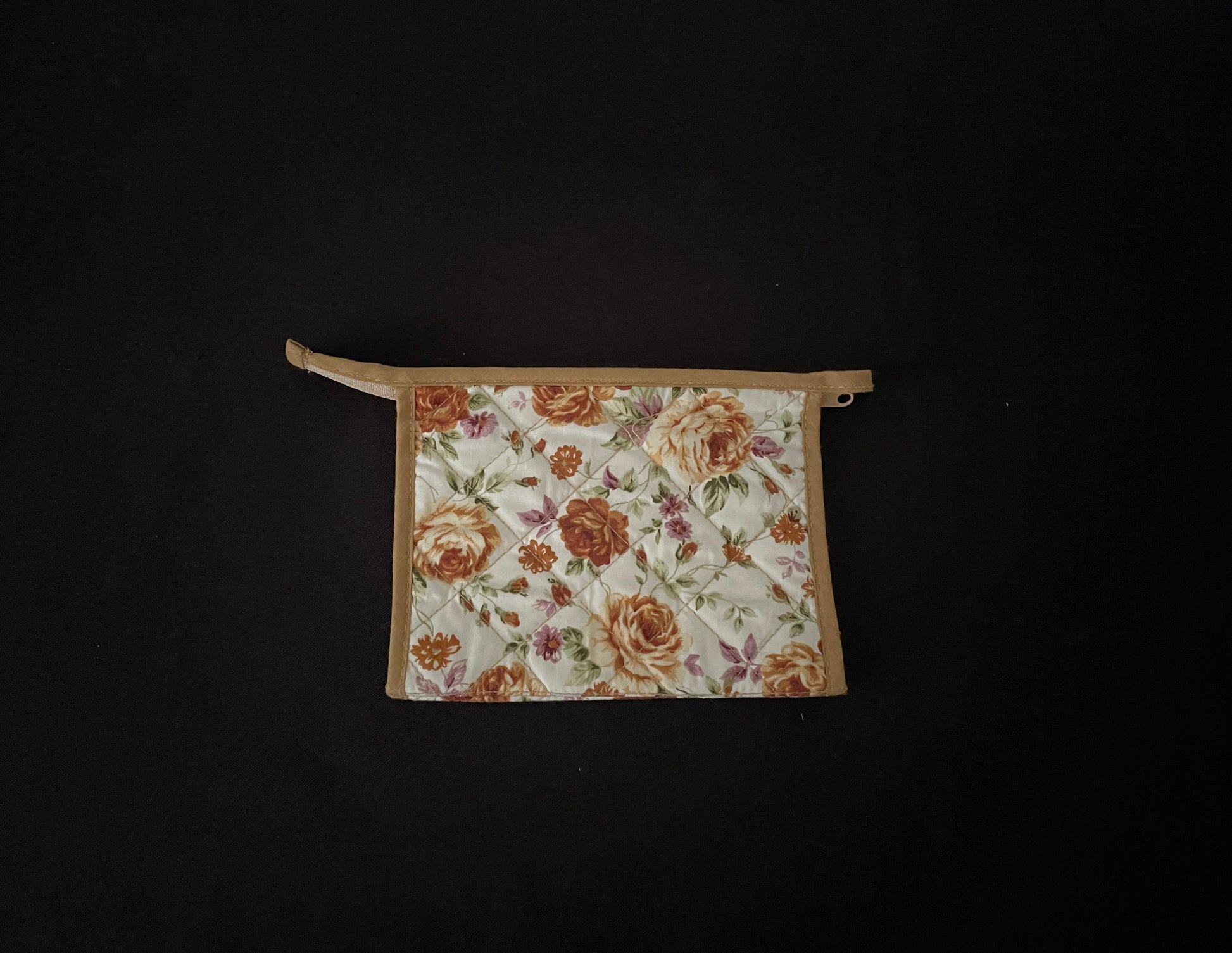Brown and Cream Wash Bag image 0