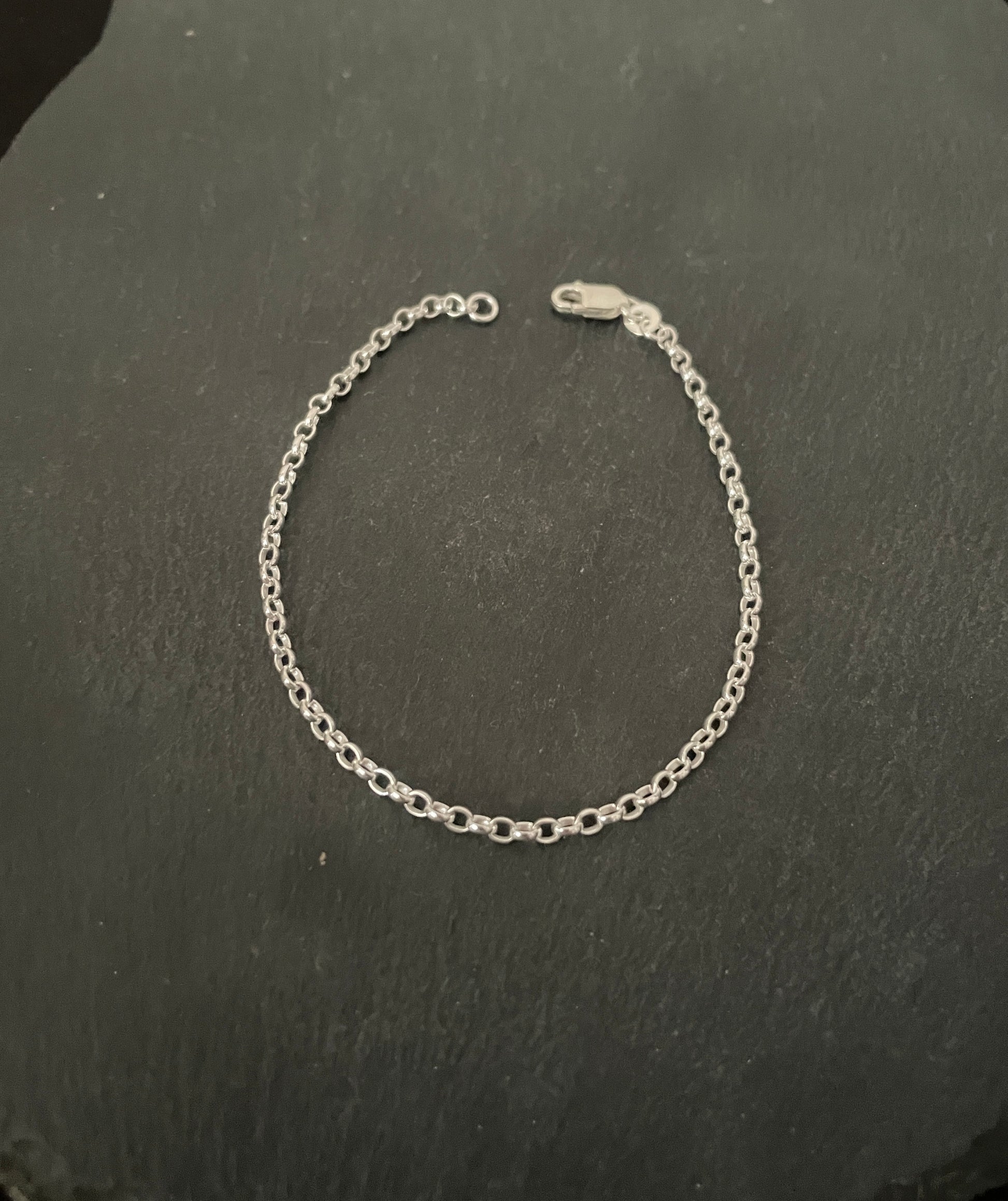 Sterling Silver Belcher Chain Bracelet image 2