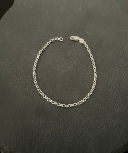 Sterling Silver Belcher Chain Bracelet image 2