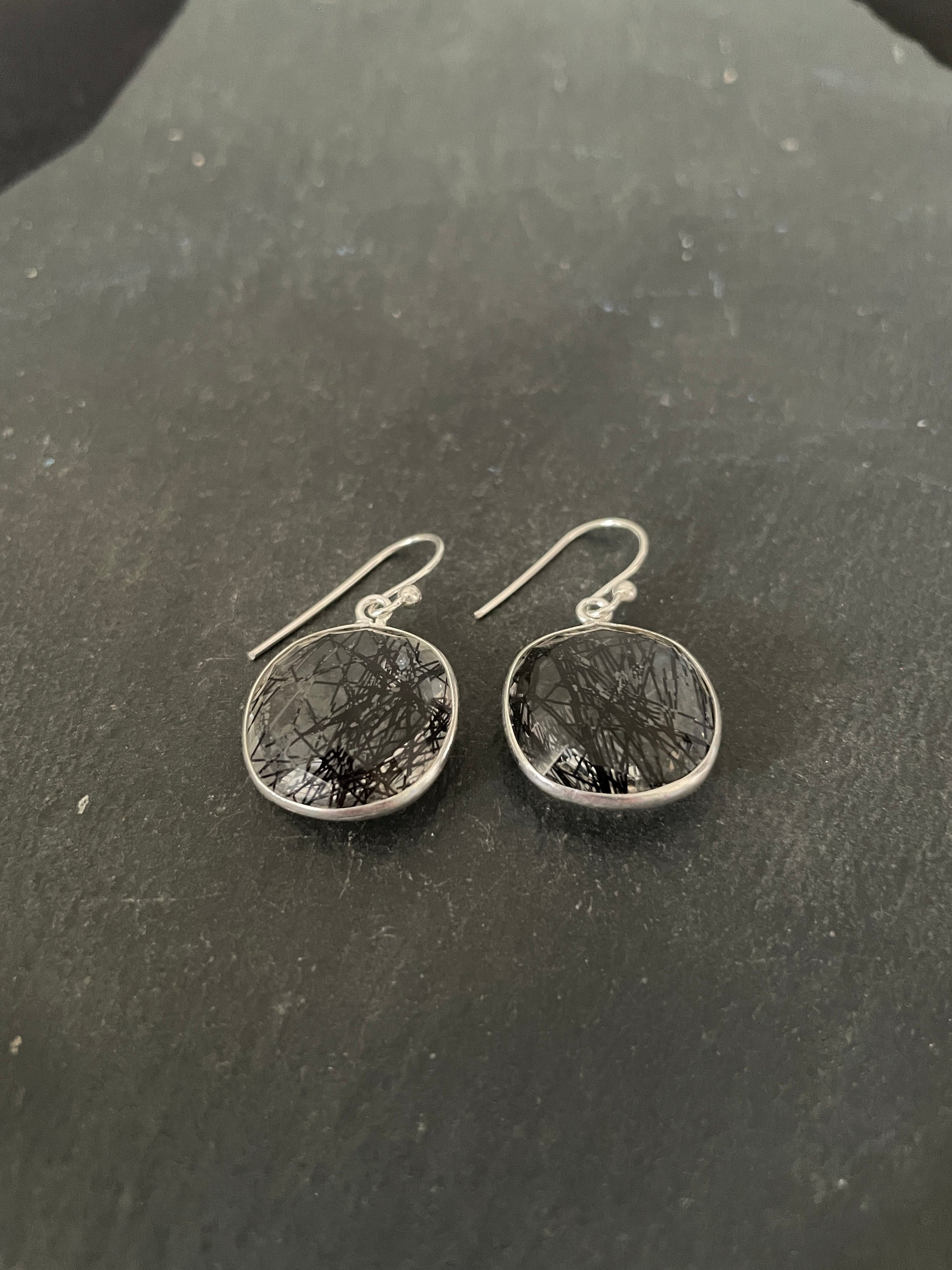 Rutile Quartz Earrings image 1