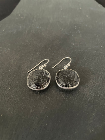 Rutile Quartz Earrings image 1