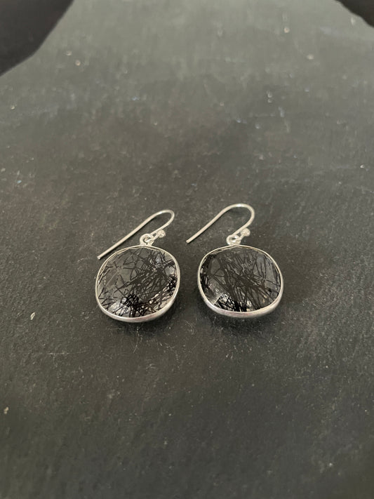 Rutile Quartz Earrings image 1