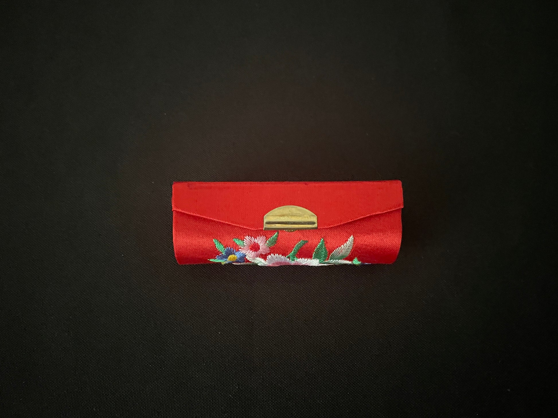 Embroided Flower Lipstick Case image 4