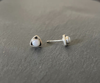 Pearl Stud Earrings image 1