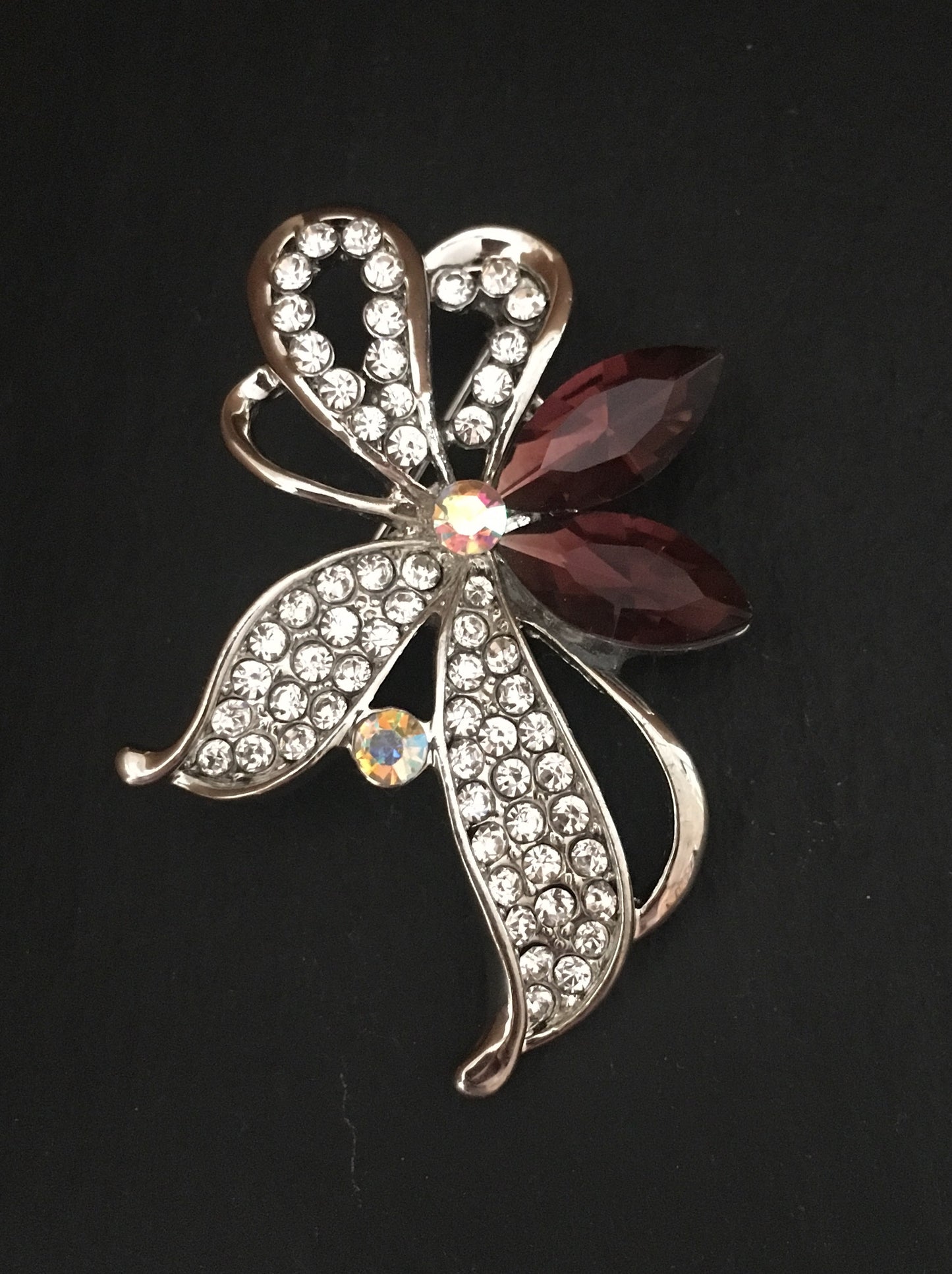 Purple Bling Brooch image 0