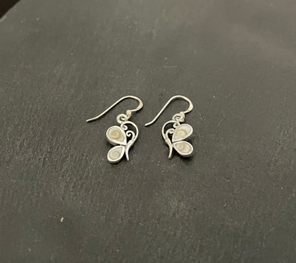 Shiva Shell Butterfly Earrings image 1