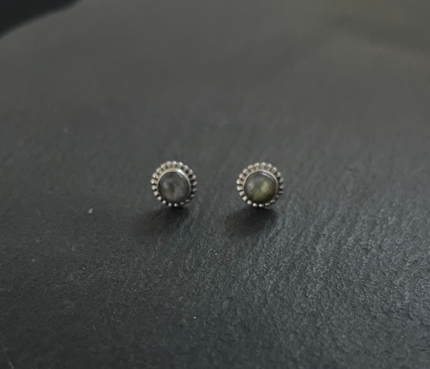Labradorite Stud Earrings image 0