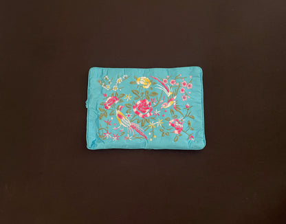 Light Blue Flower Jewellery Wrap image 2