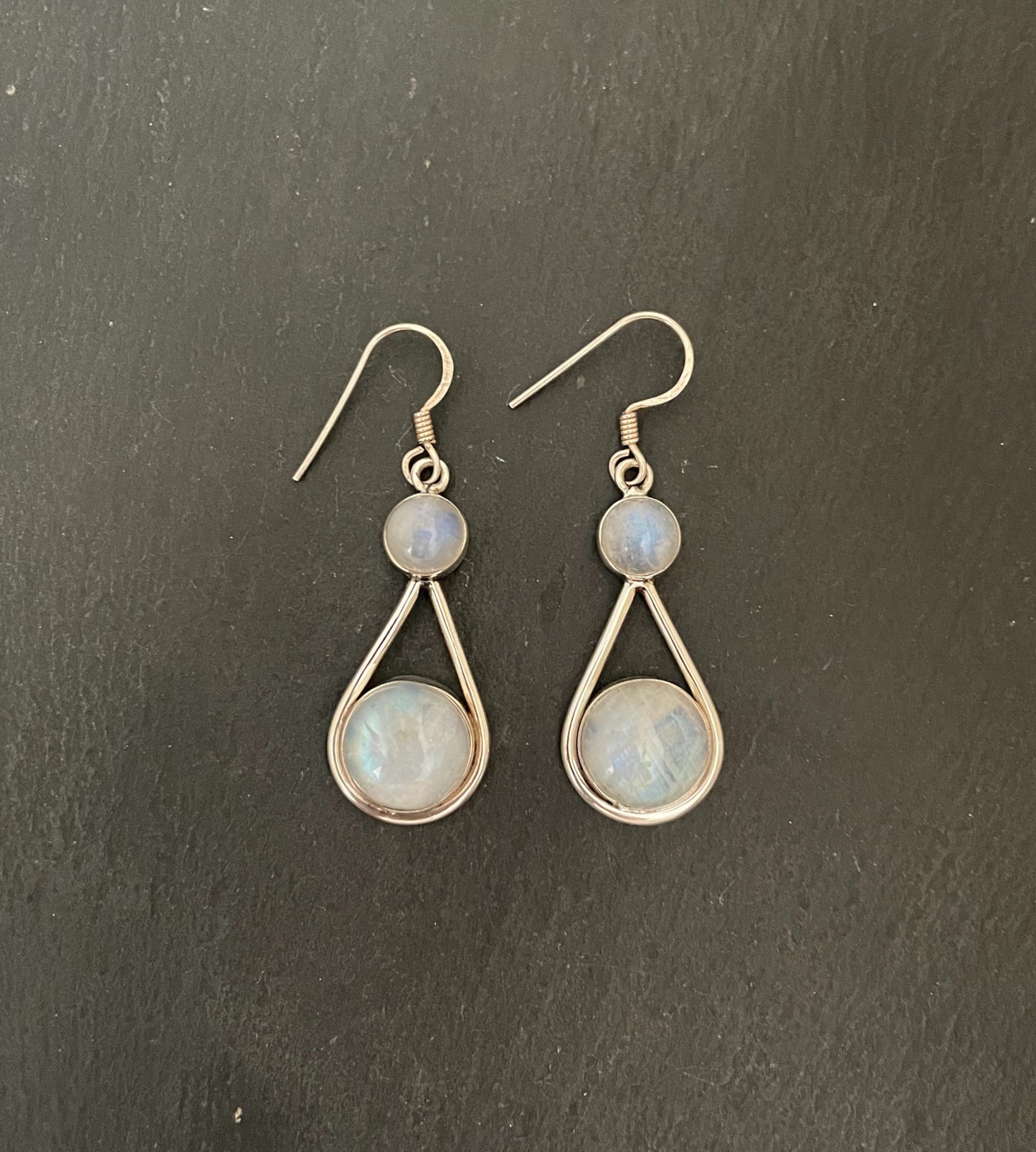 Moonstone Drop Earrings image 0