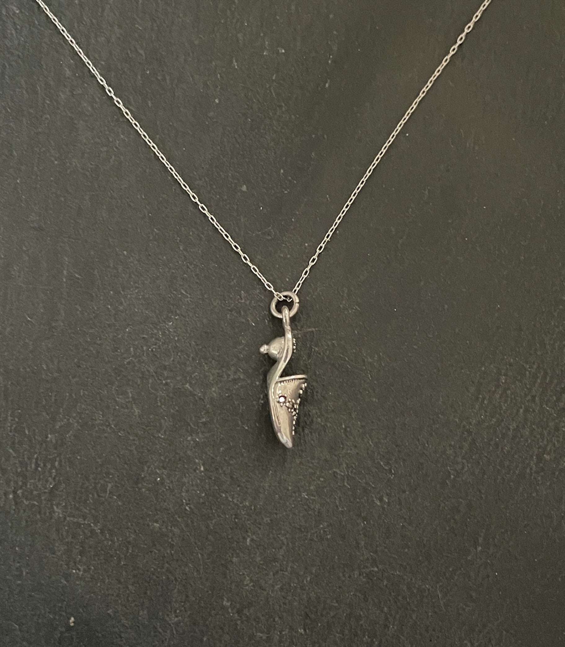 Marcasite Shoe Pendant image 1