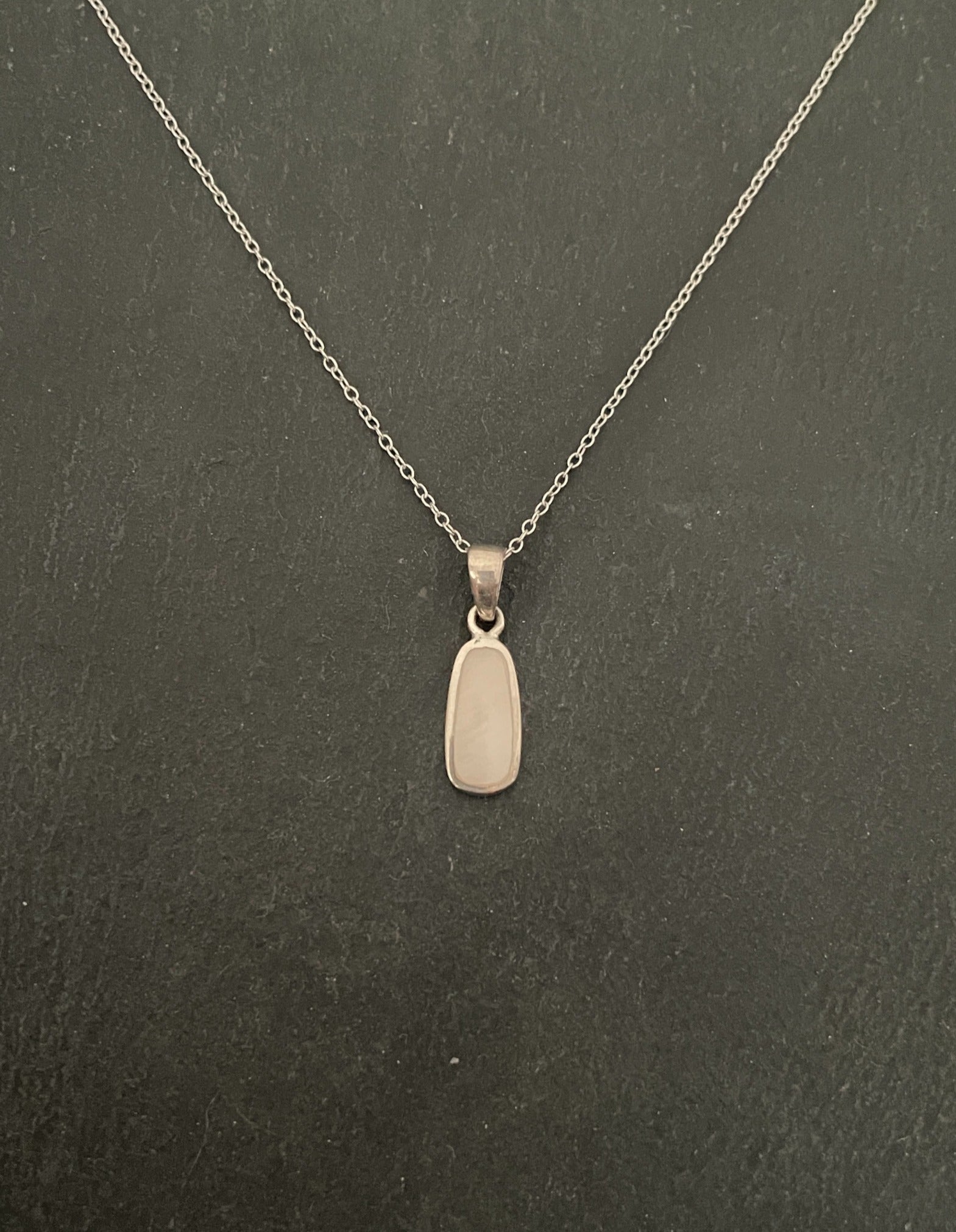 Mother of Pearl Rectangle Pendant image 0
