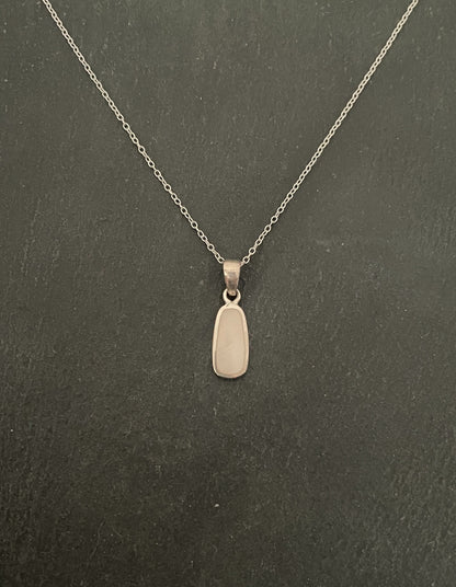 Mother of Pearl Rectangle Pendant image 0