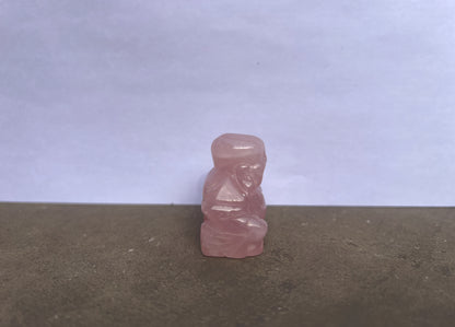 Rose Quartz Buddha image 3