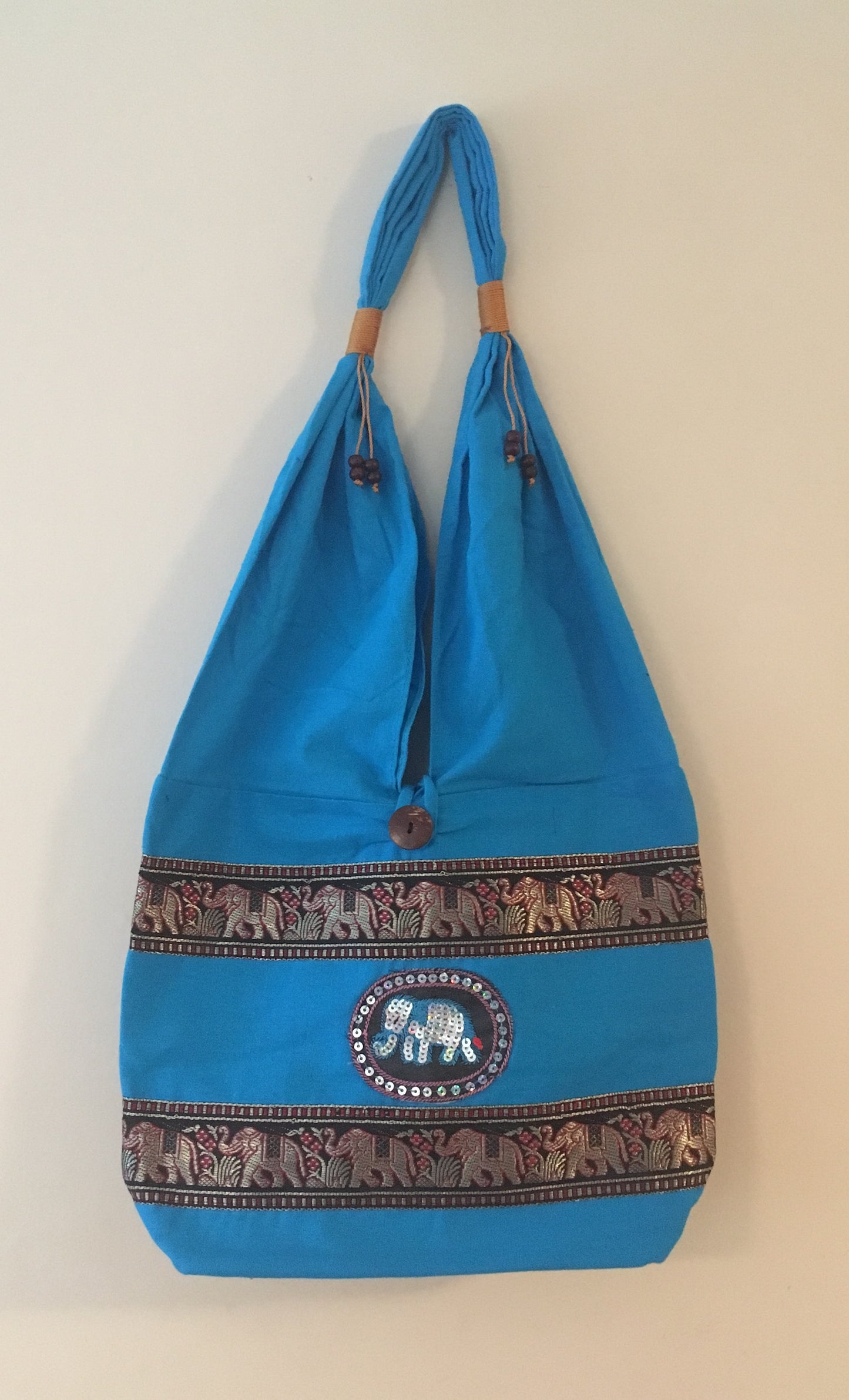 Light Blue Elephant Bag image 0