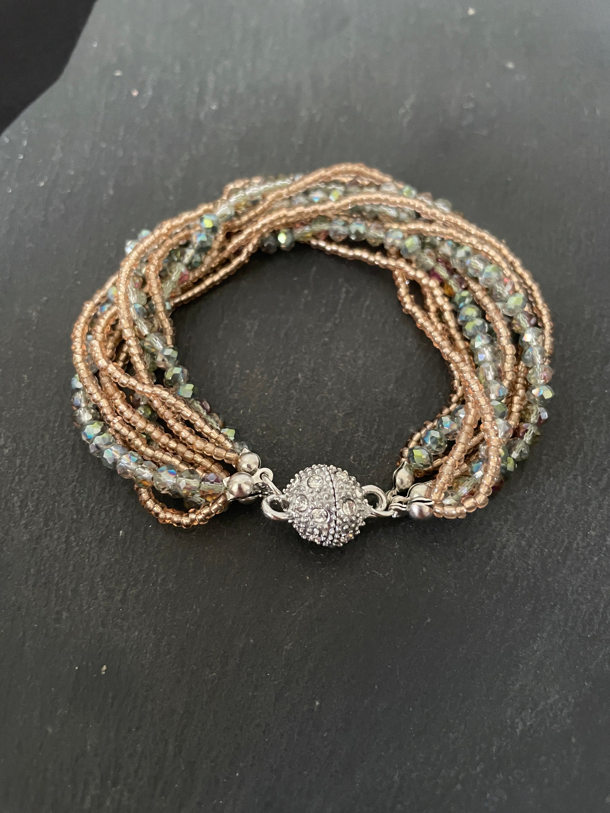 Coloured Bead Bracelet image 0