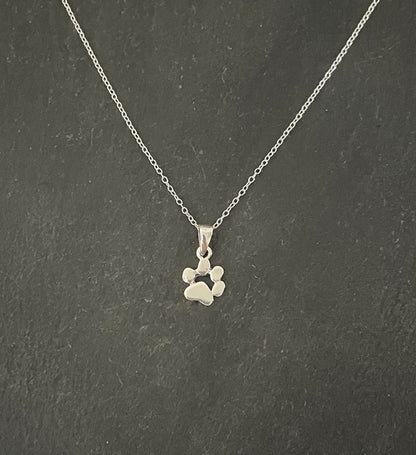 Silver Paw Pendant image 0