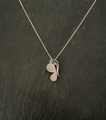 Mother of Pearl Butterfly Pendant image 0