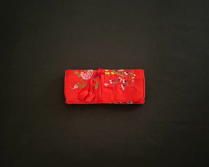 Red Flower Jewellery Wrap image 1