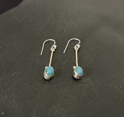 Larimar Drop Earrings image 1