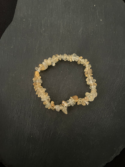 Citrine Chip Bracelet image 1