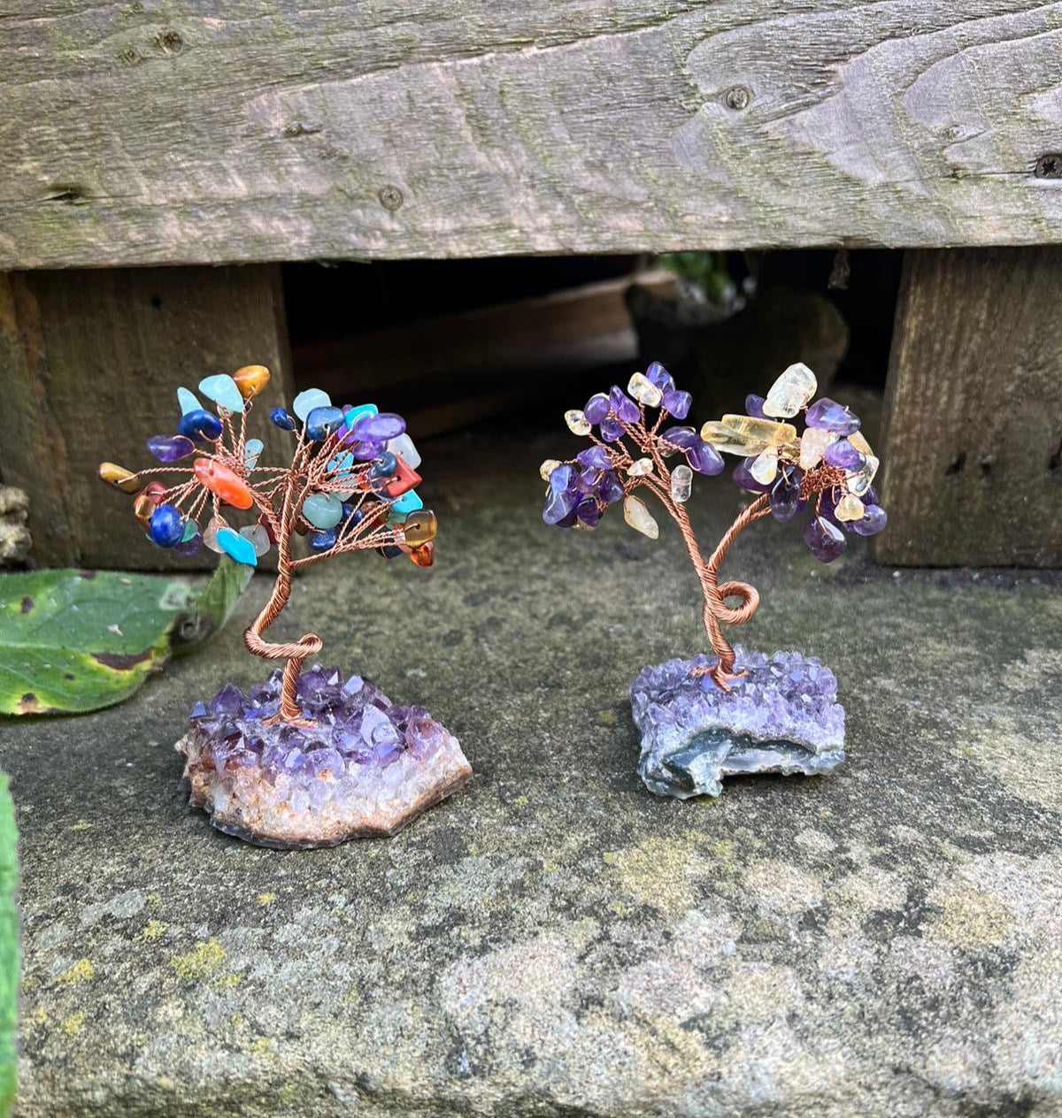 Gemstone Trees on Amethyst Base image 0