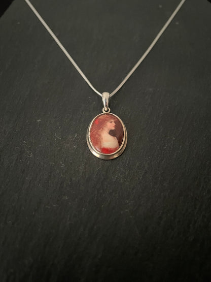 Cameo Style Pendant image 1