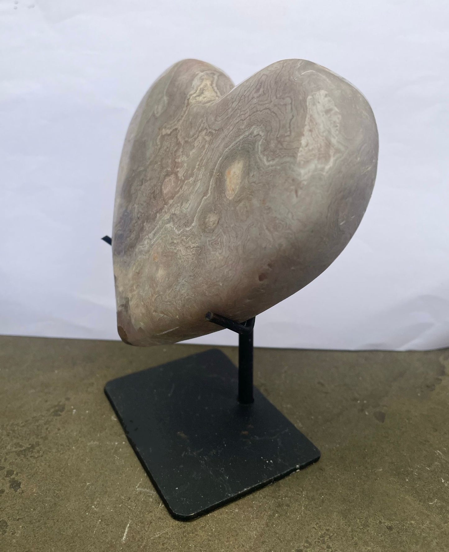 Pink Amethyst Heart image 1