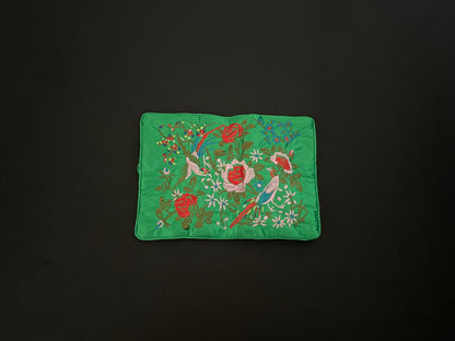 Green Flower Jewellery Wrap image 2