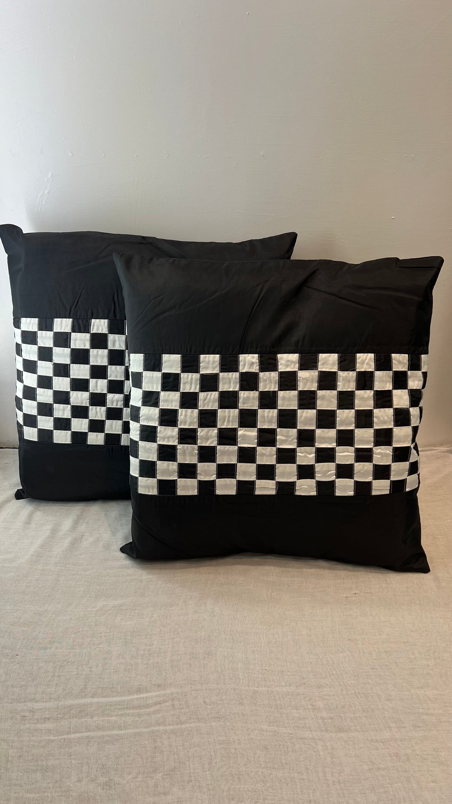 Check Pattern Cushion Covers image 0