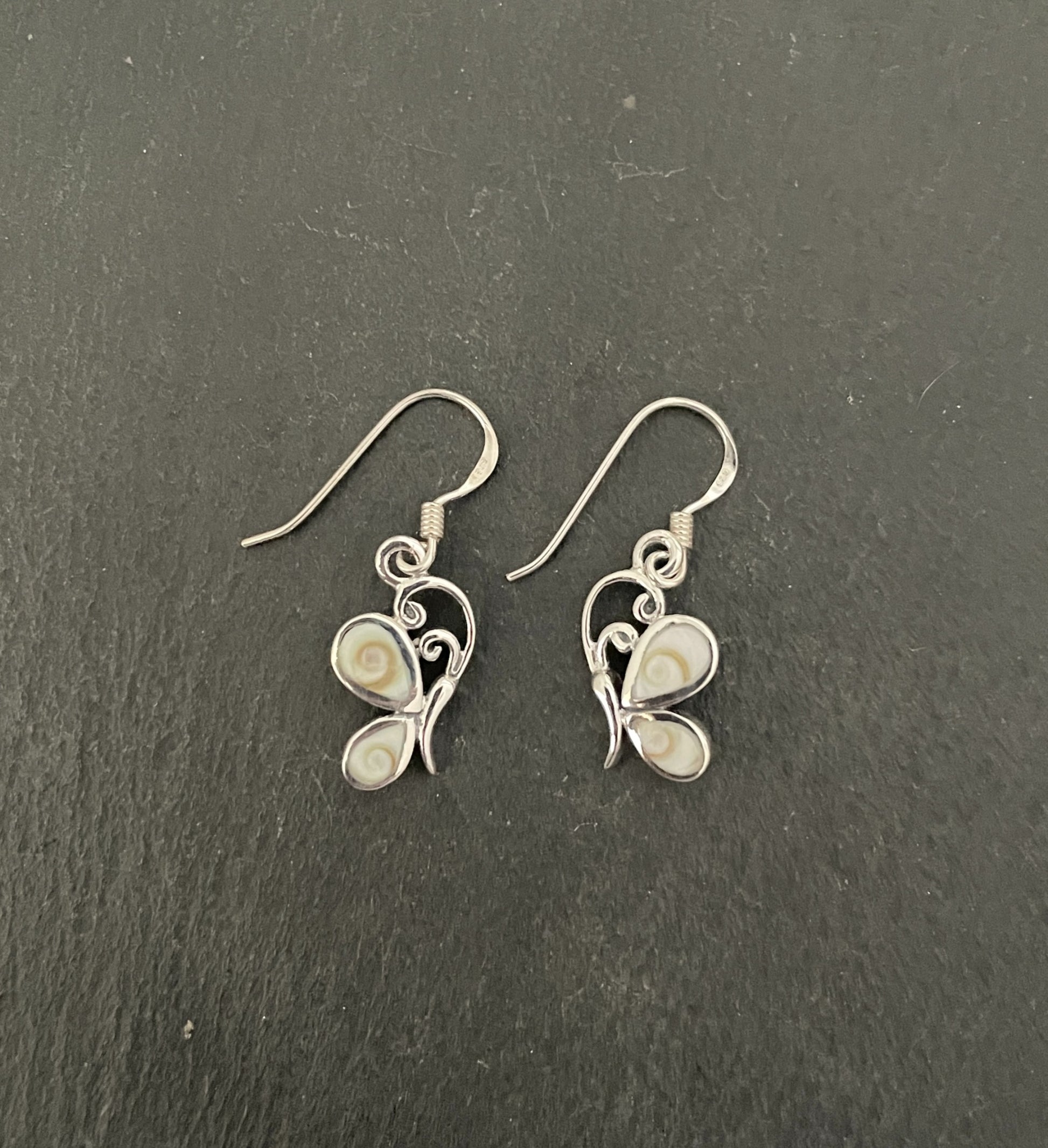 Shiva Shell Butterfly Earrings image 0