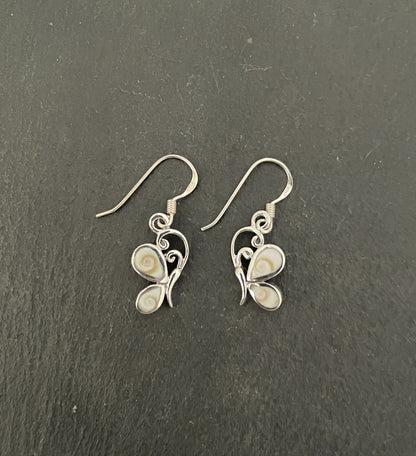 Shiva Shell Butterfly Earrings image 0