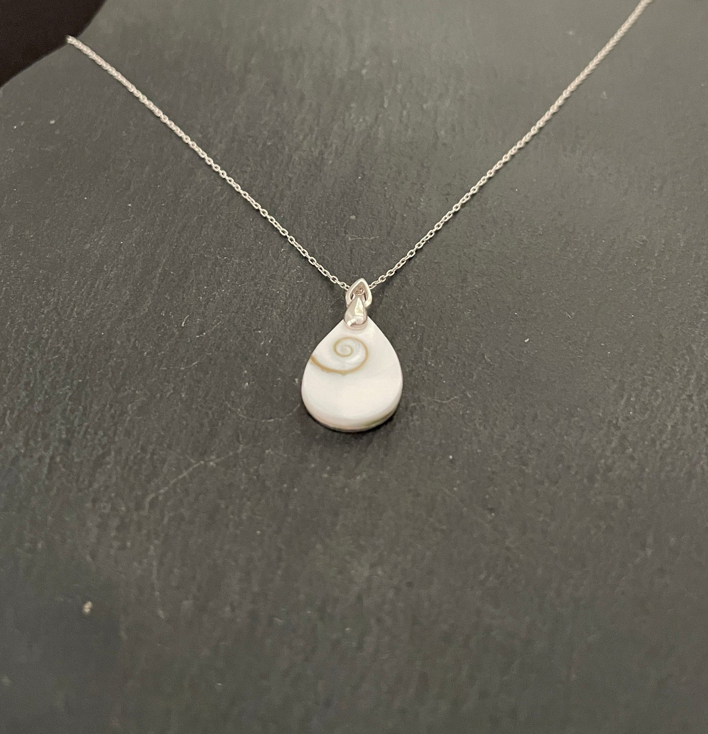 Shiva Shell Teardrop Pendant image 1