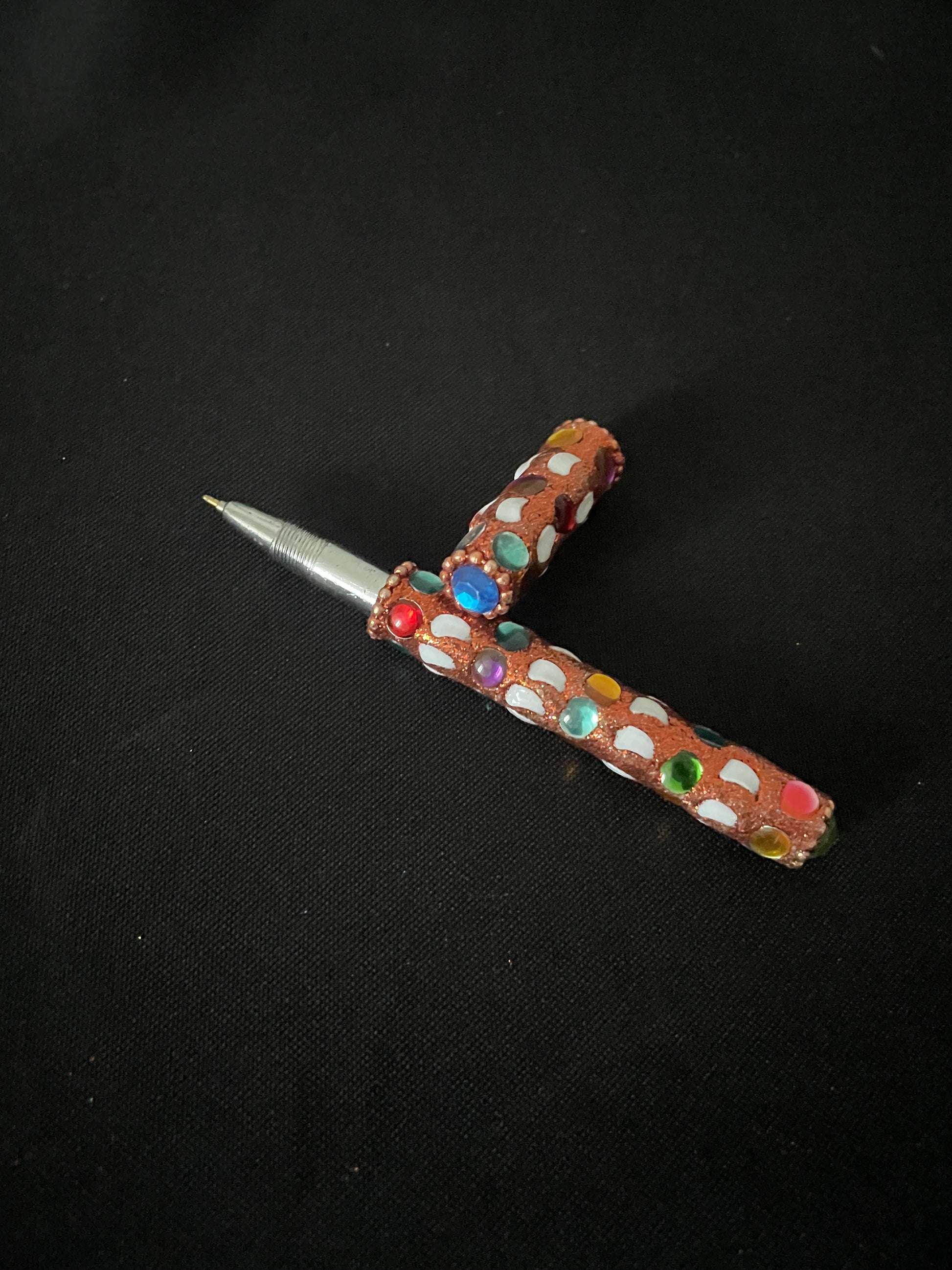 Orange Mix Glitter Pen image 1