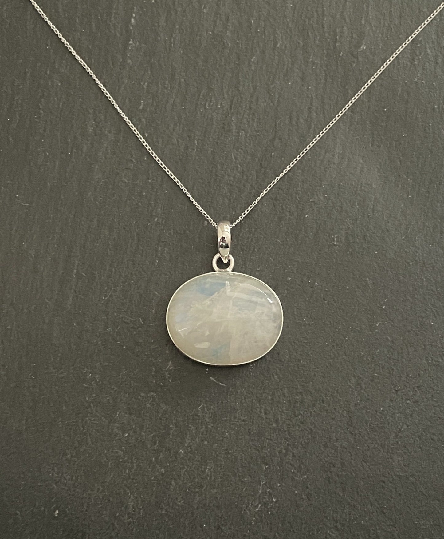 Oval Moonstone Pendant image 0