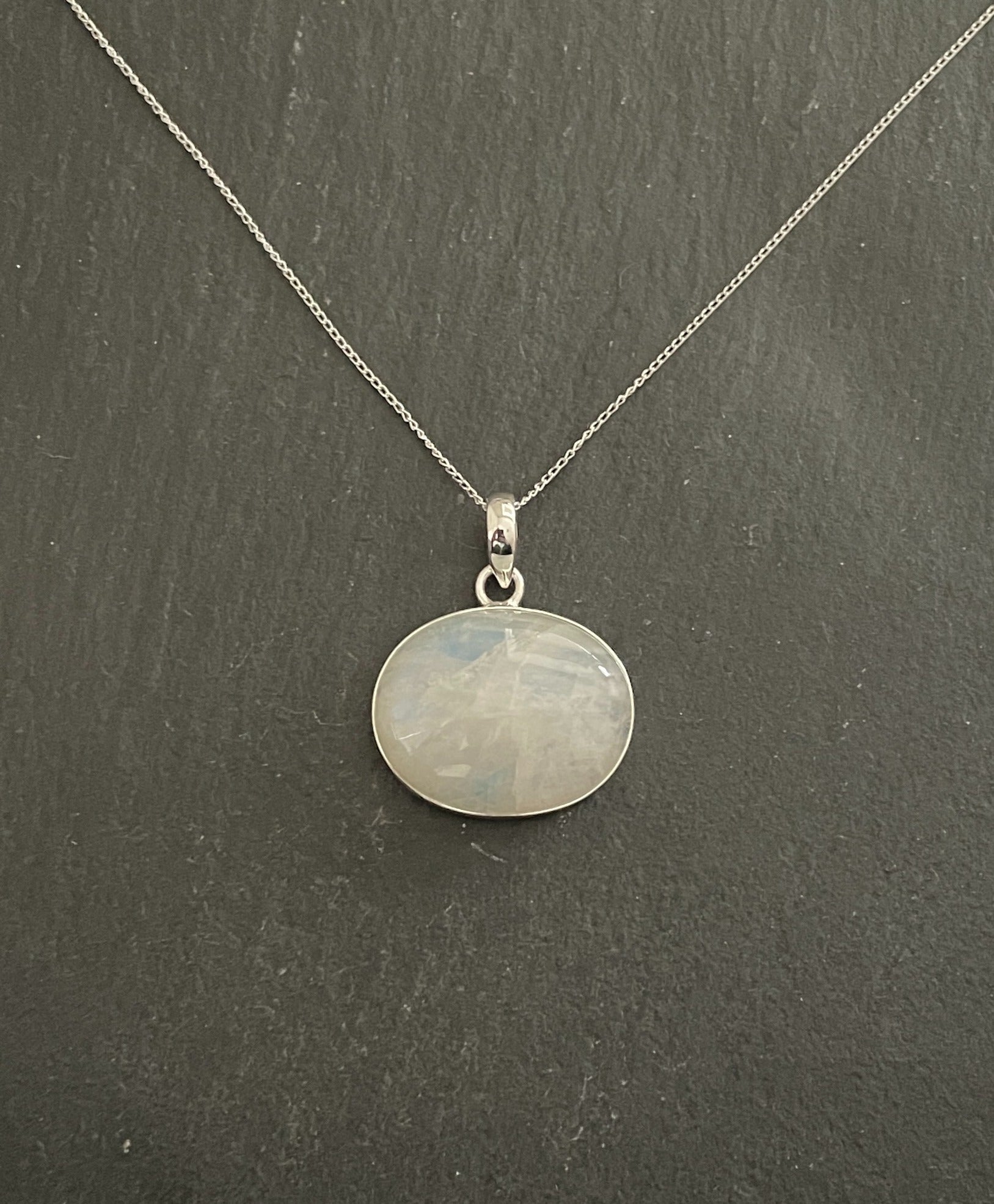 Oval Moonstone Pendant image 0