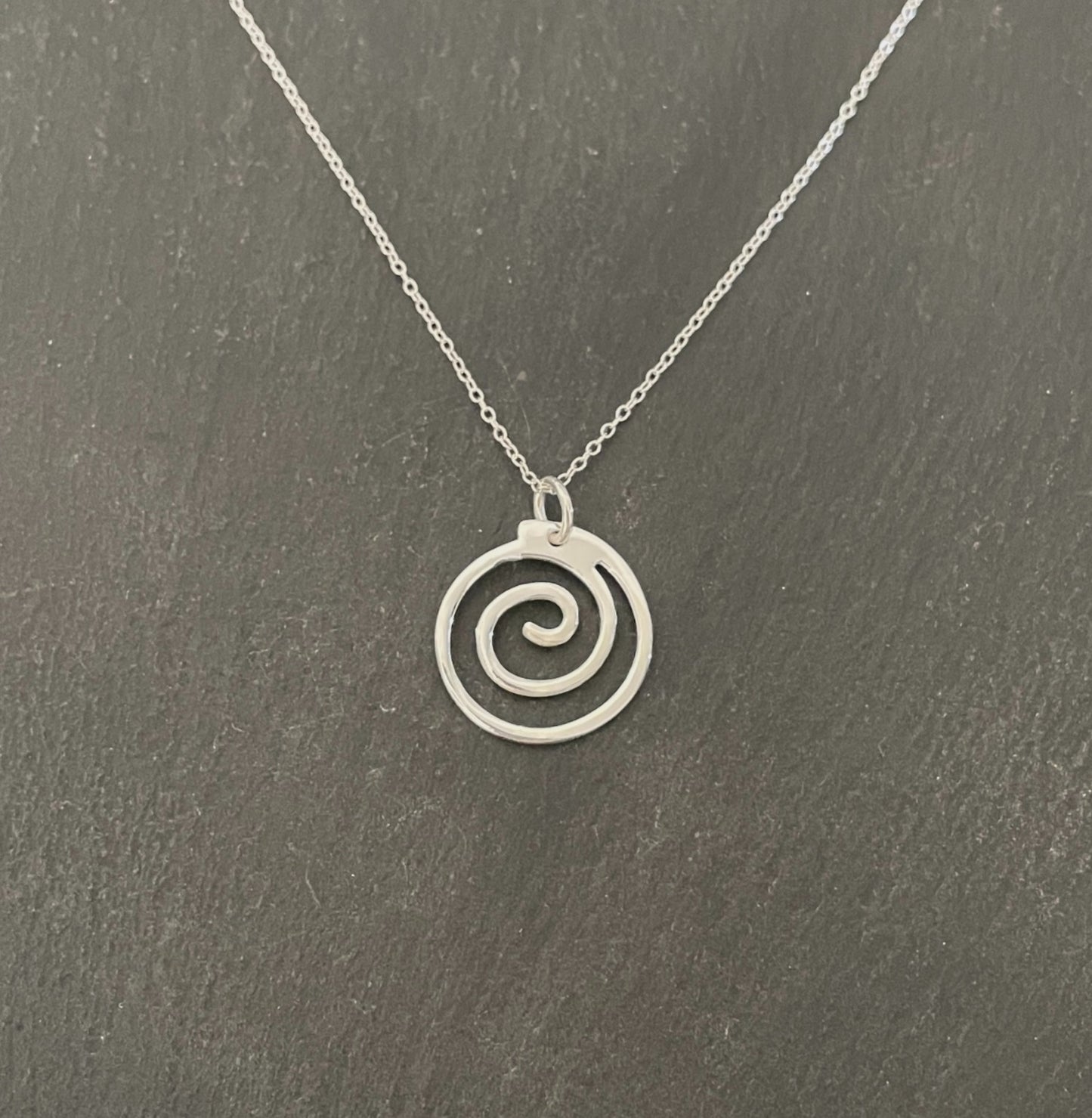 Silver Spiral Pendant image 0