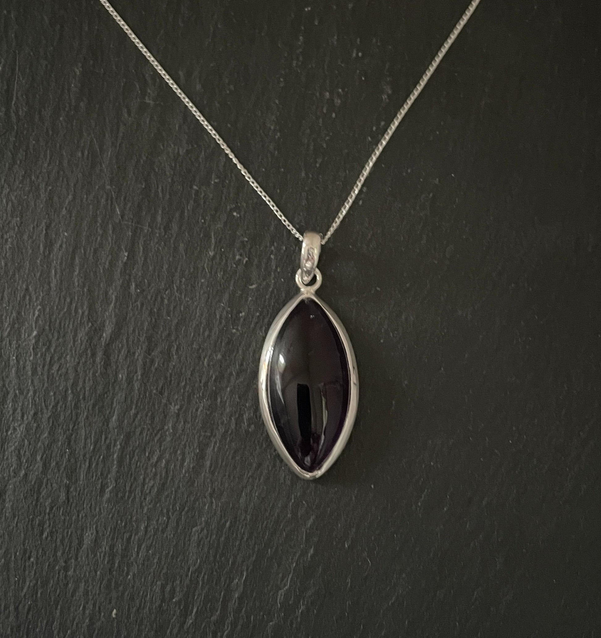 Amethyst and Silver Pendant image 0