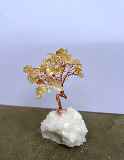 Gemstone Tree on Quartz Base image 6