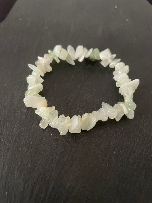 New Jade Chip Bracelet image 0