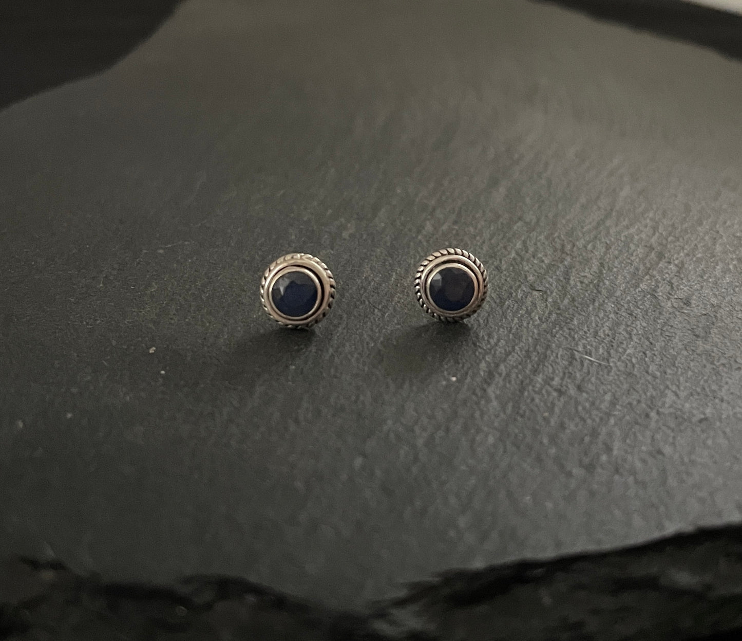 Sapphire Stud Earrings image 0