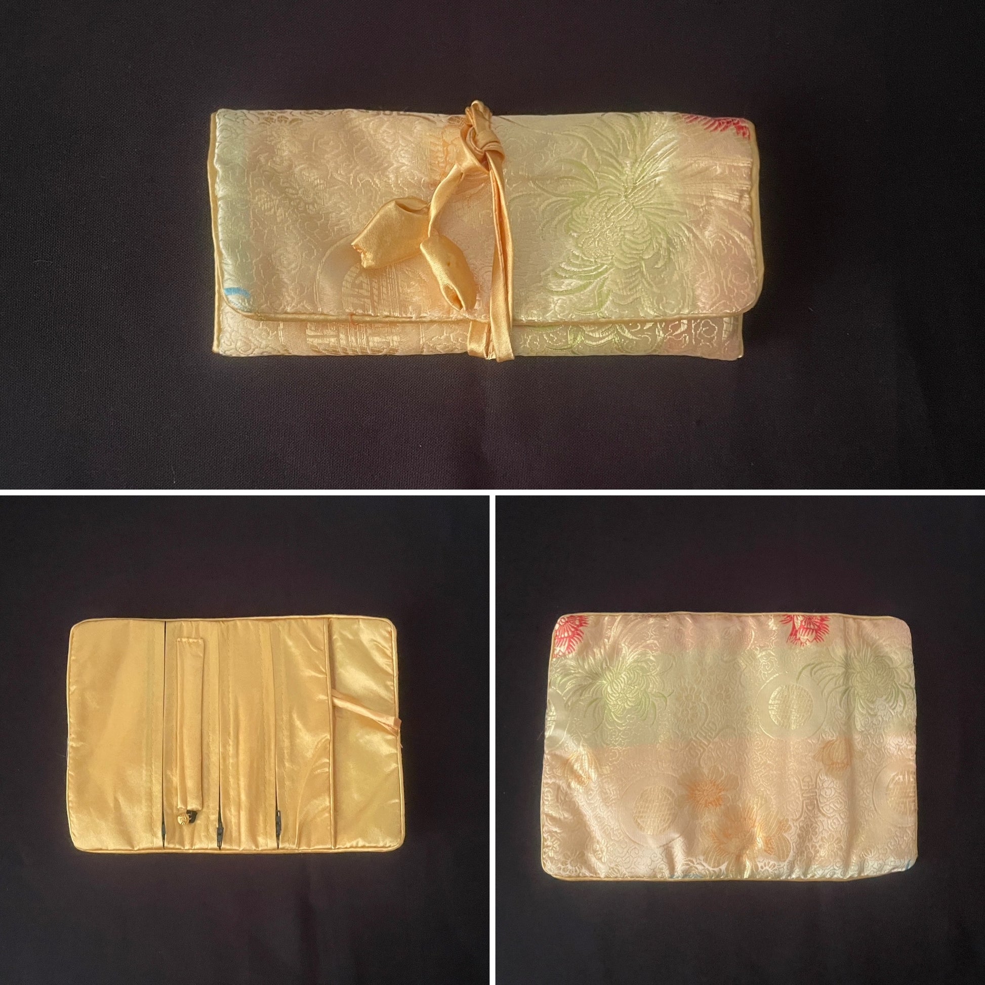 Cream Flower Jewellery Wrap image 0