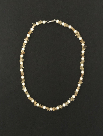 Pearl and Gemstone Necklace image 1