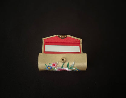 Embroided Flower Lipstick Case image 3