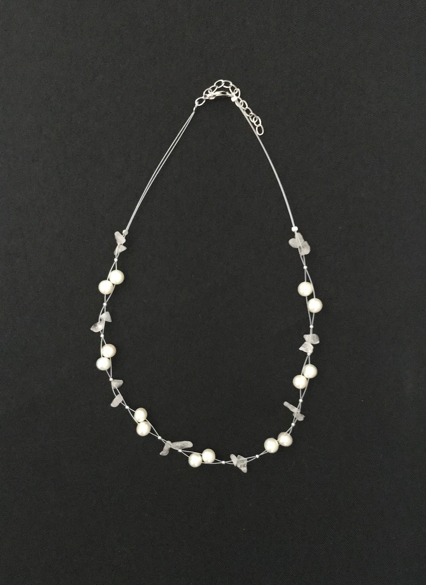 Pearl and Gemstone Necklace image 0
