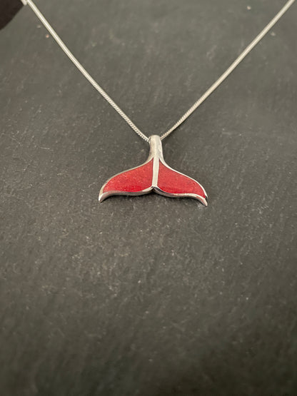 Whale Tail Coral Pendant image 1