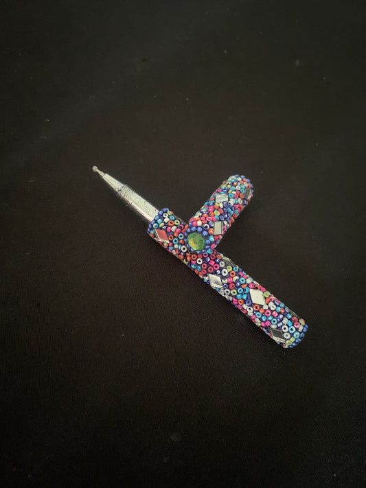 Blue Mix Glitter Pen image 1