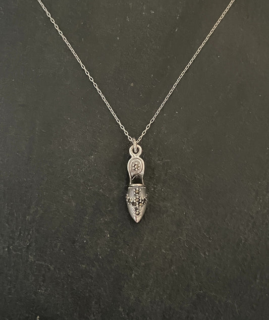 Marcasite Shoe Pendant image 0