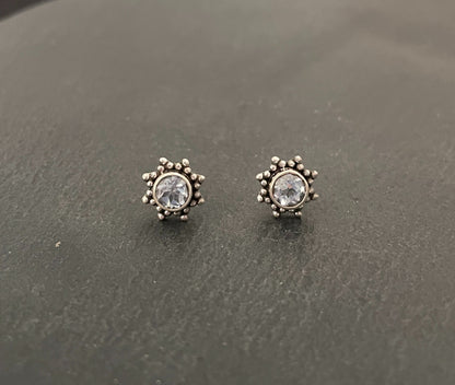 Blue Topaz Studs image 0